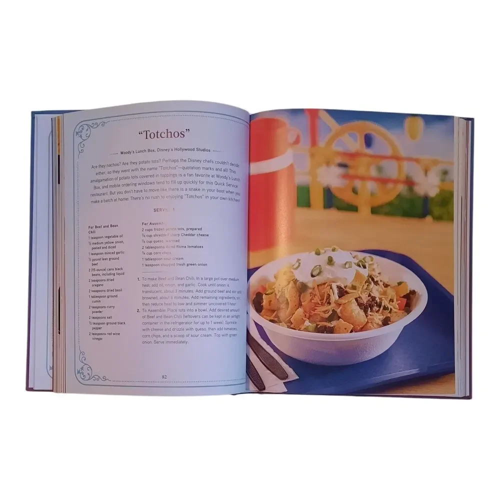 The Unofficial Disney Parks Restaurants Cookbook - Blue Cover